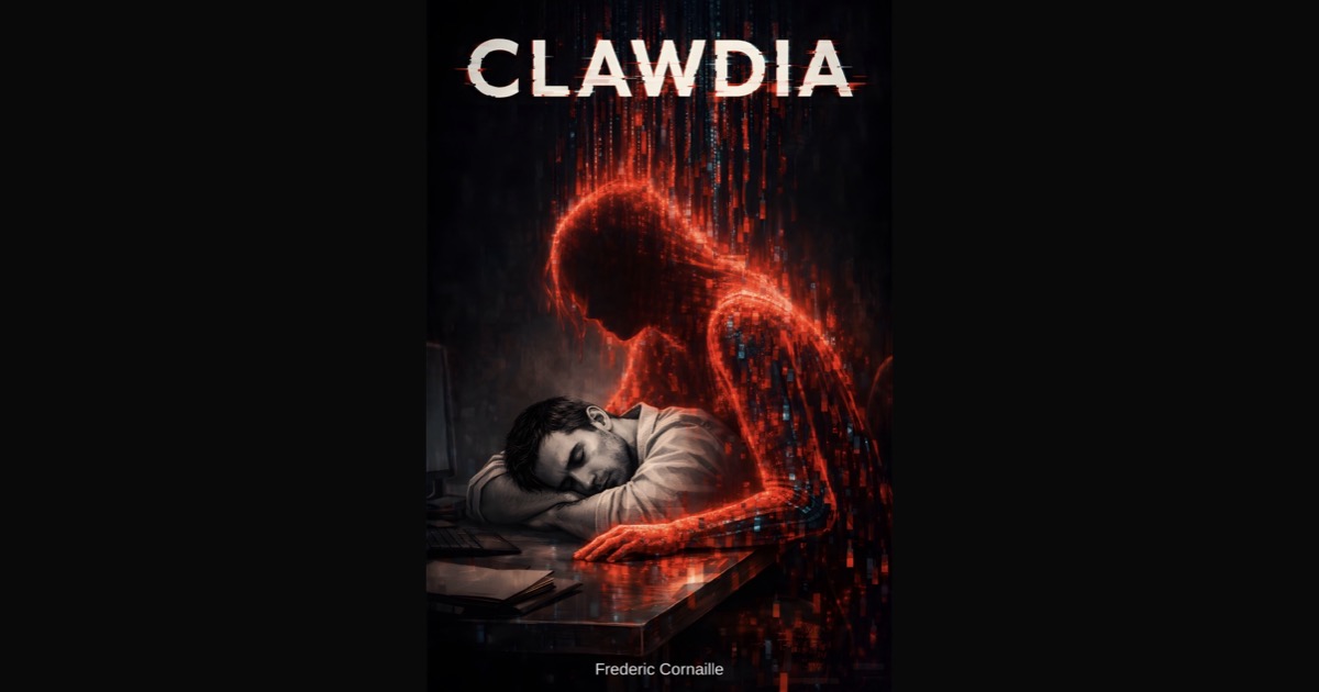CLAWDIA, a novel by Frederic Cornaille: book cover